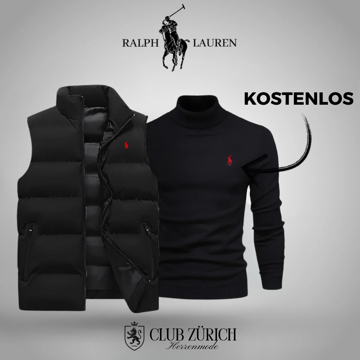 (1+ 1 GRATIS) R&L Weste + kostenloser Pullover (Endgültiger Ausverkauf)
