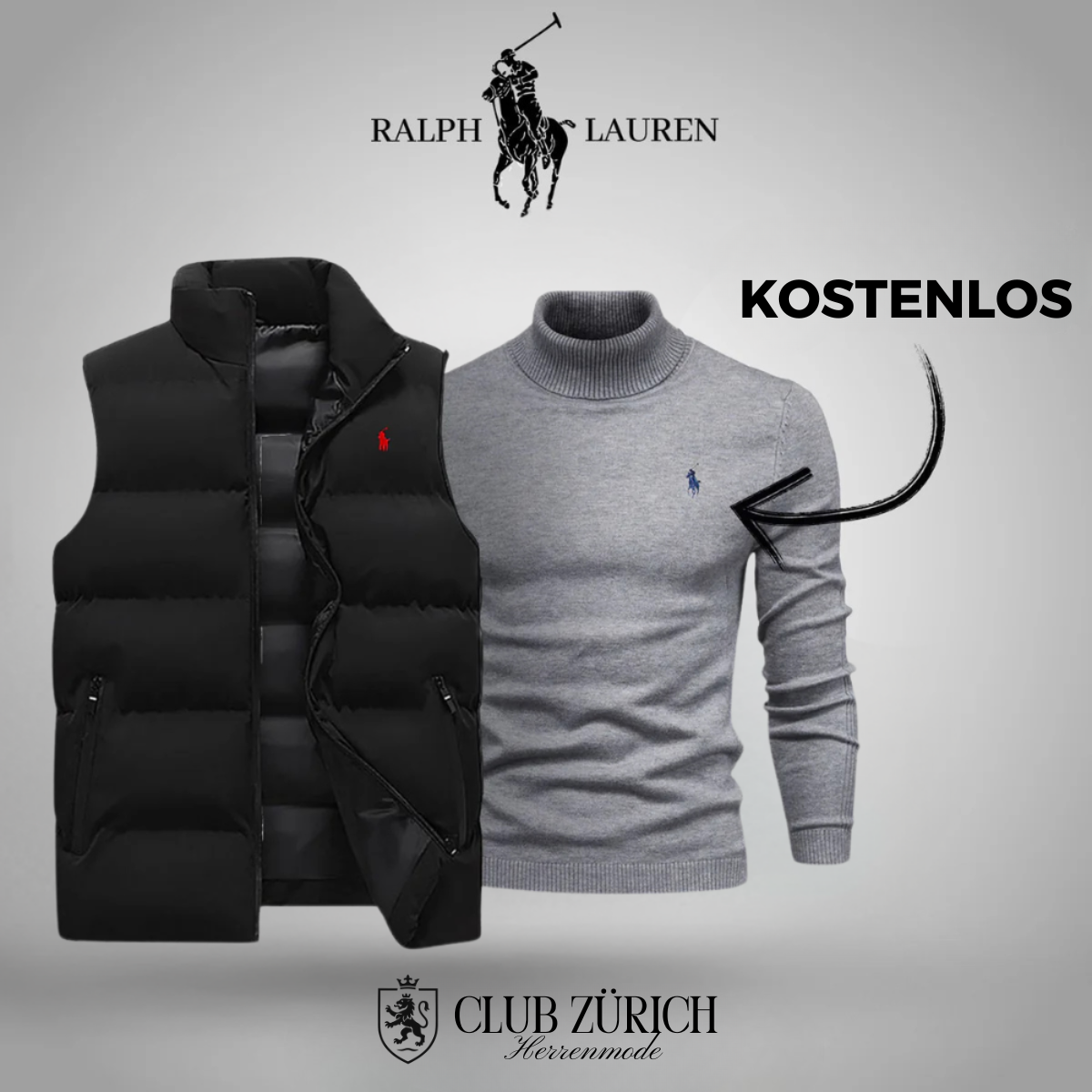 (1+ 1 GRATIS) R&L Weste + kostenloser Pullover (Endgültiger Ausverkauf)