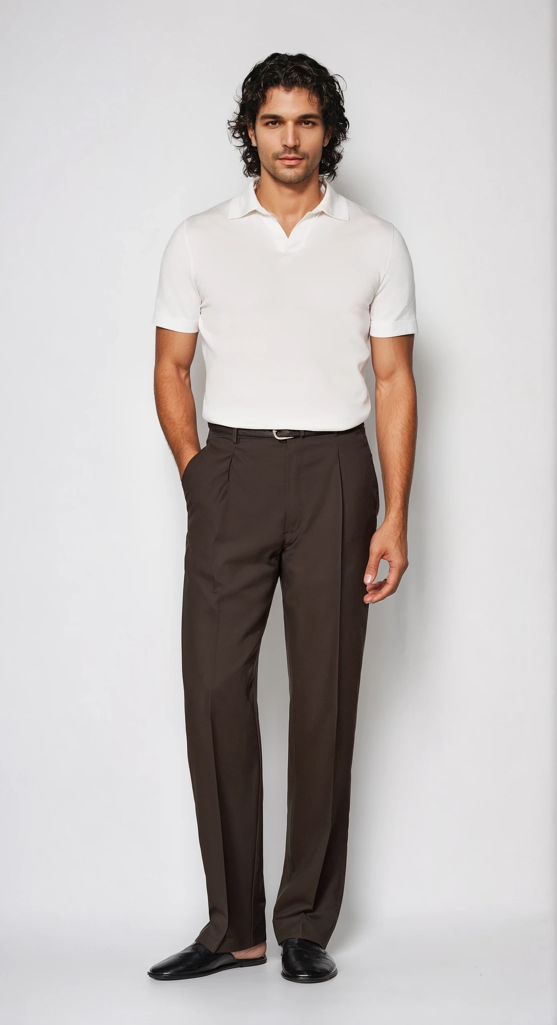 SORRENTO V-NECK POLO