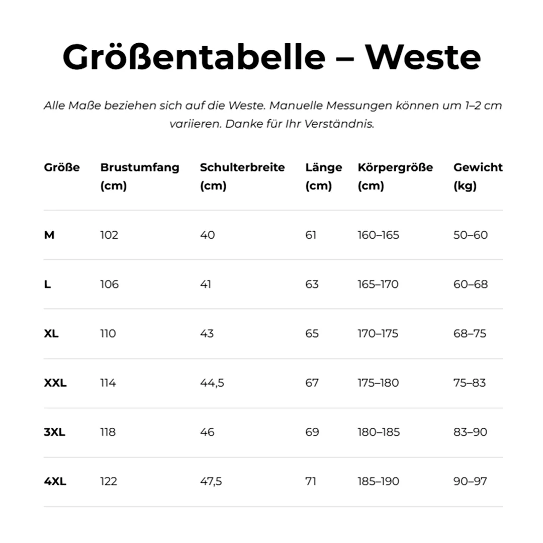 (1+ 1 GRATIS) R&L Weste + kostenloser Pullover (Endgültiger Ausverkauf)