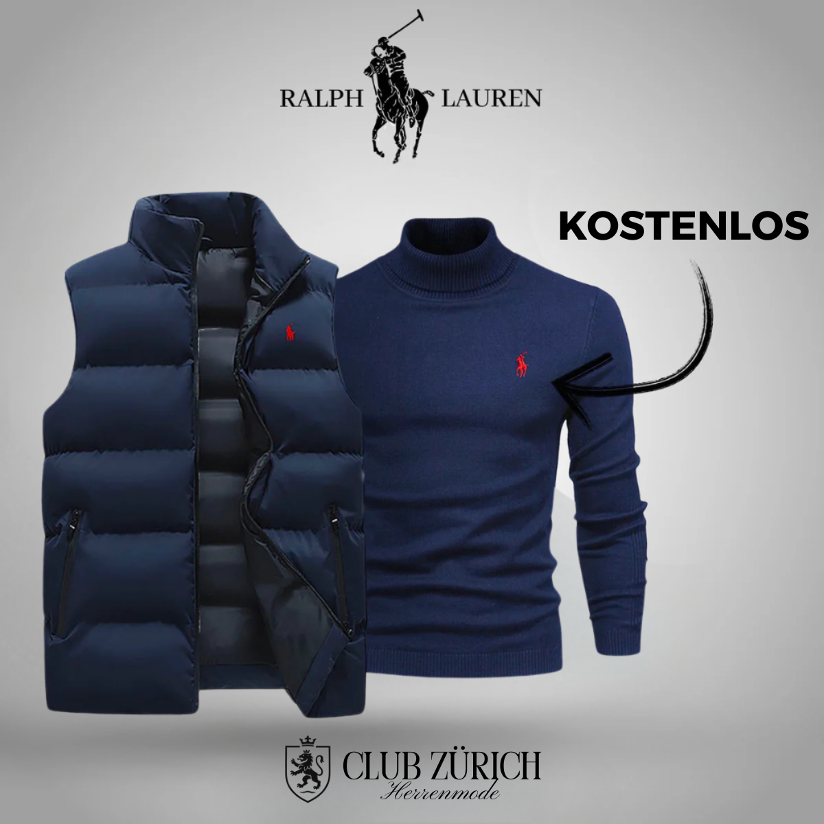 (1+ 1 GRATIS) R&L Weste + kostenloser Pullover (Endgültiger Ausverkauf)