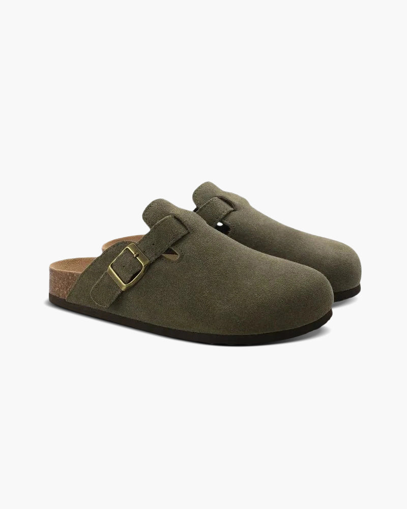 Montreux Suede Clogs