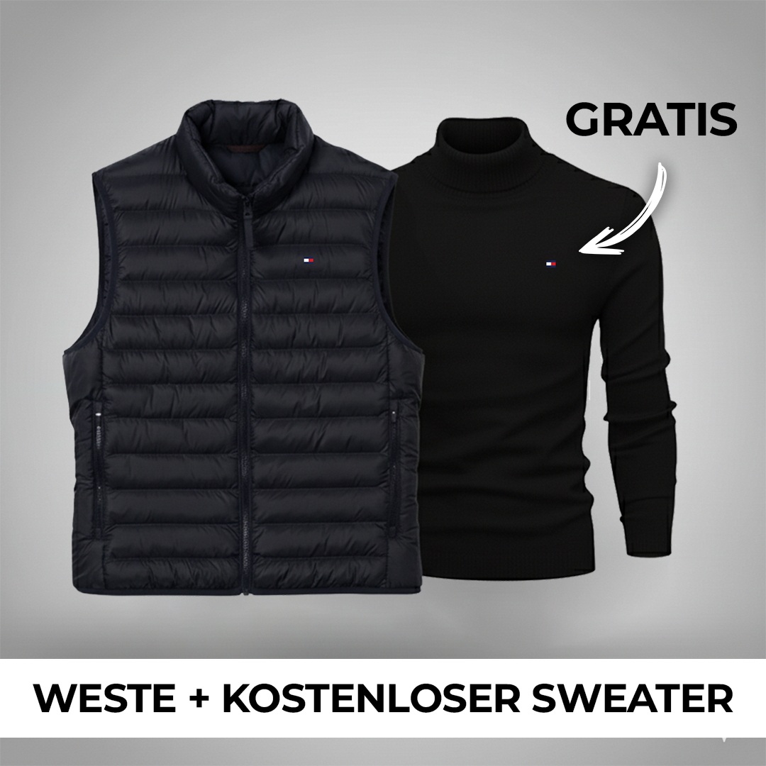 (1+ 1 GRATIS) R&L Weste + kostenloser Pullover (Endgültiger Ausverkauf)